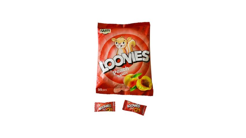 Daffy Loonies Candy Peach Pouch (Rs.75)