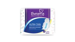 Butterfly Breathables Pads Large 8Pcs Dry Mesh