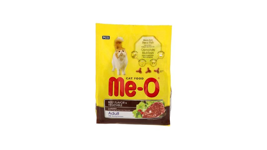 Me-O Cat Food Adult Beef And Vegetable 450g