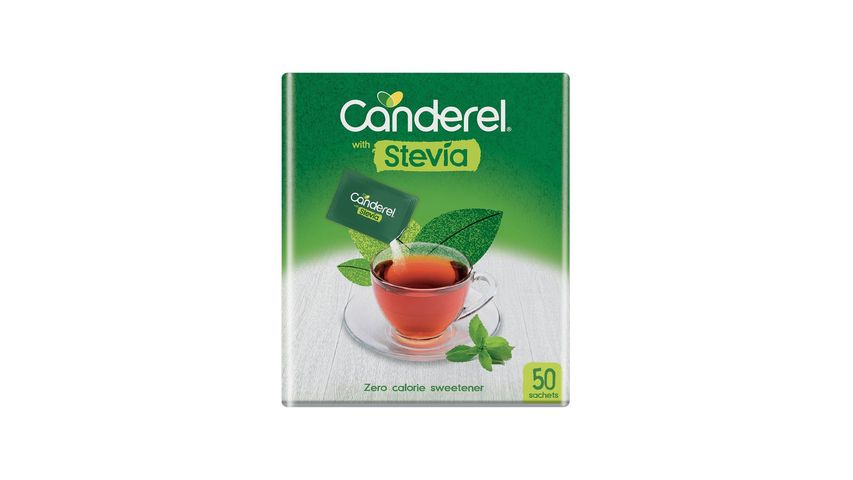 Canderel Stevia Sweetener 50 Sachets