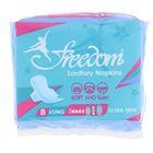 Freedom Ultra Thin Longs Sanitary Napkins 8 pcs - 207035