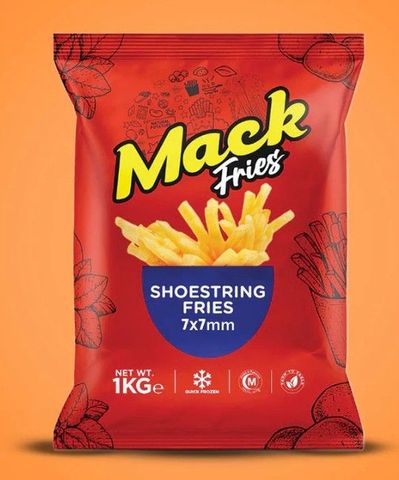Mack Fries Shoestring (7 x 7)mm 1kg
