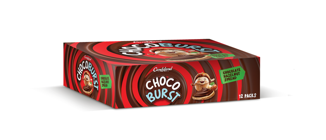 Candyland Choc Oh Chocolate Hazelnut Spread 12 Pcs