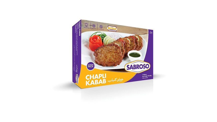 Sabroso Chicken Chapli Kabab 10 Pieces 740g