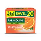 Palmolive Refreshing Glow Naturals Bar Soap Saver Pack 3 Pieces x 98g