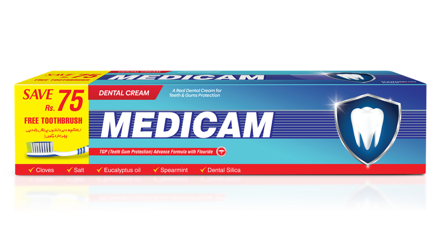 Medicam Dental Cream 65gm B/P