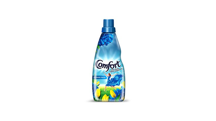 COMFORT BLUE MORNING FRESH  FABRIC SOFTENER BOTTLE 200ML