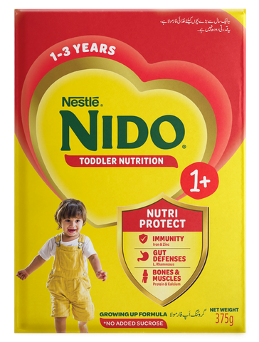 Nestle Nido Growing up Formula 1+ Powder 375g