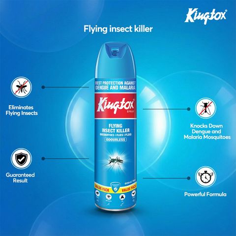 Kingtox Flying Insect Killer Spray Odorless 600ml