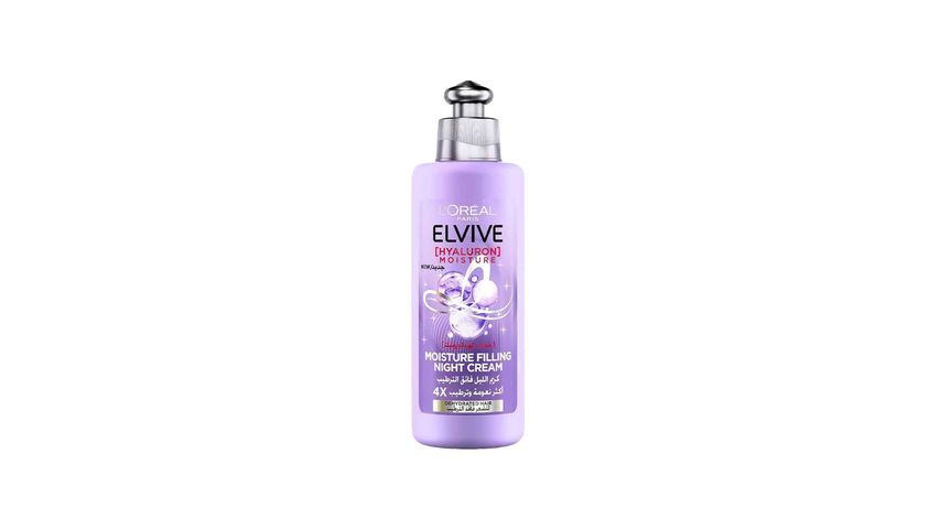 L'Oreal Paris Elvive Hyaluron Moisture Filling Night Cream 200ml