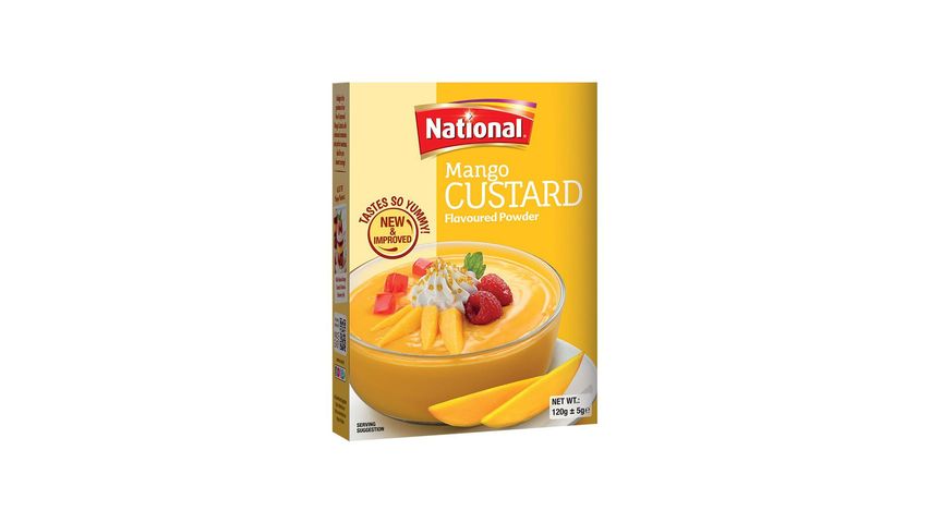 National Mango Custard Powder 120g