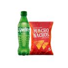 Sprite 350ml Bottle & Machos Hotilicious Nachos Bundle
