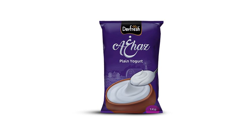 Dayfresh Aghaz Plain Yogurt Pouch 900g