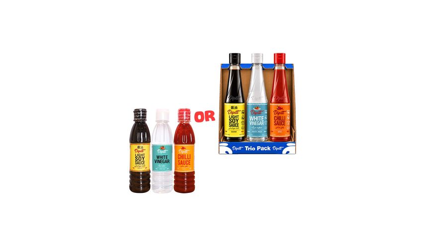 Dipitt Trio Pack Sauces 3 x 300ml