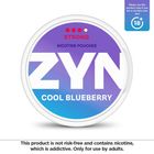 ZYN Cool Blueberry 11mg (3 Dot) Strong Nicotine Pouches 1 Can