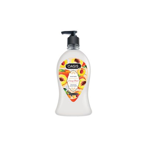 Oasis Hand Wash Silky Creamy Peach 500 ml