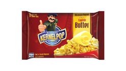 Kernelpop Microwave Popcorn English Butter 90g