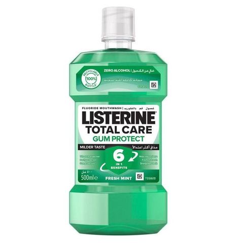 Listerine Teeth & Gum Defence Soft Mint Mouthwash 500ml