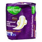 Molped Maxi Thick Advanced Leak Protection 3D Barrier Extra Long 7 Pads - 242569