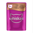 Whiskas 1+ poultry feast in gravy with turkey 85G