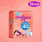 Embrace Maxi Essentials Value Pack Extra Long 16 Pads