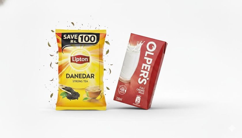 Free Olpers 250ml with Lipton Danedar 430g