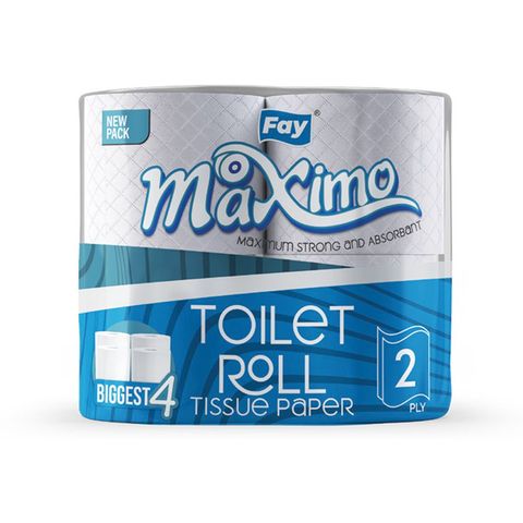 Fay Tissue Biggest Toilet 4 Rolls