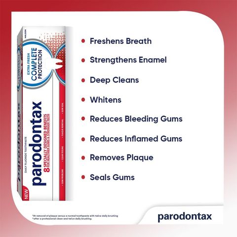 Parodontax Toothpaste Extra Fresh Complete Protection 100g