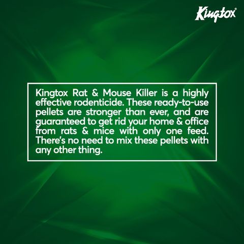 Kingtox Rat Killer Pellets 40gm