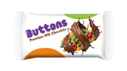 Candyland Buttons Premium Milk Chocolate 01 Bar