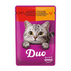Whiskas 1+ meaty combos in jelly with beef & poultry 85G