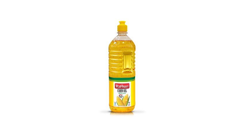 RAFHAN CORN OIL BOTTLE 1L 