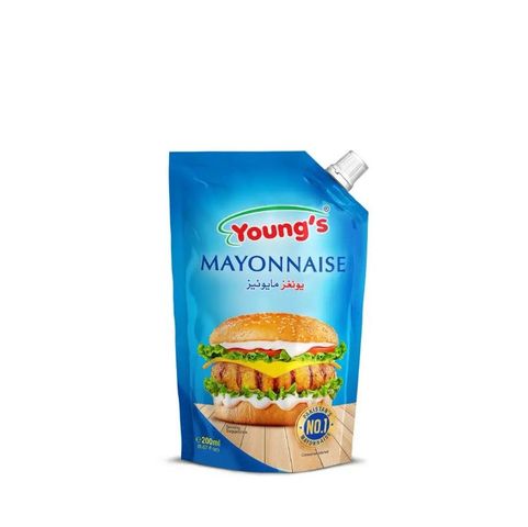 Youngs Mayonnaise Pouch 200ml