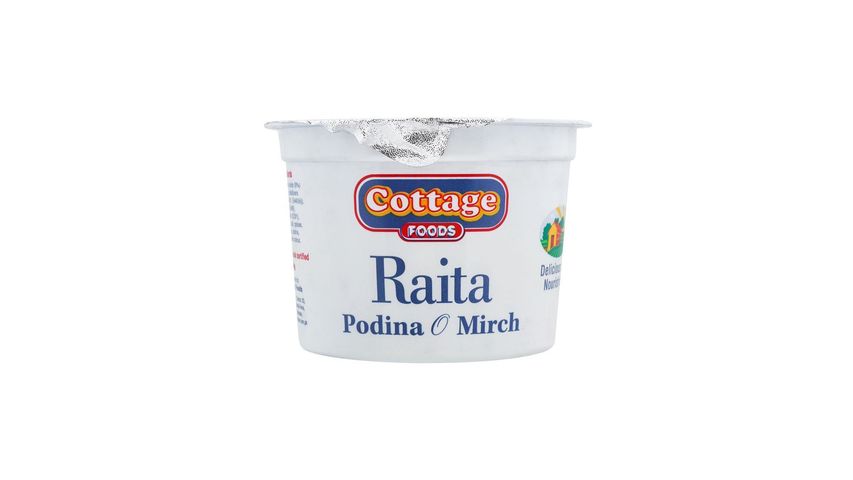 Cottage Podina O Mirch Raita 250g