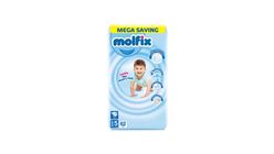 Molfix Diaper Junior Mega Pack Size 5 (11-18kg) 62 Pcs