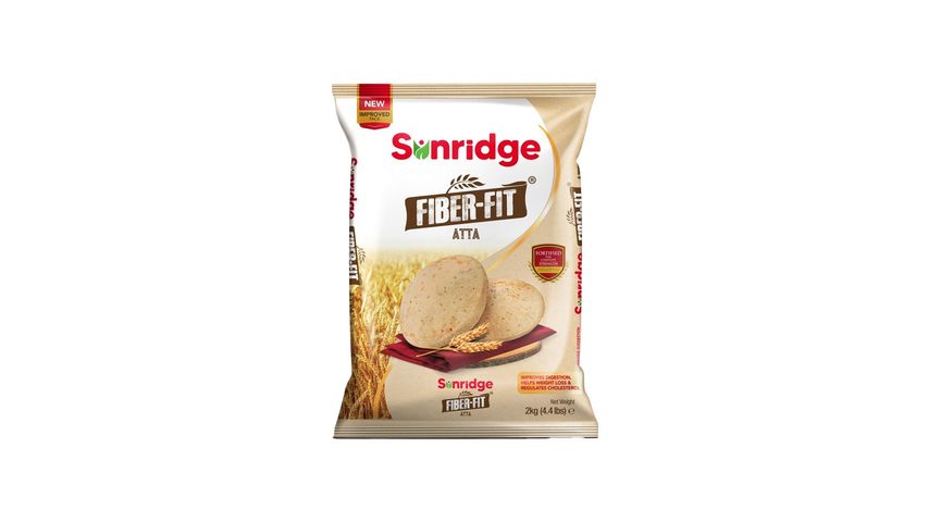 Sunridge Fiber Fit Digestive Atta 2kg