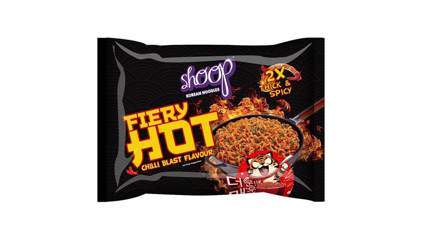 Shoop Korean Noodles Chilli Blast 140g