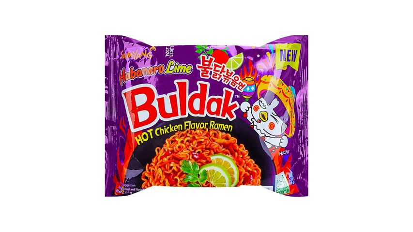 Samyang Habanero Lime Buldak Hot Chicken 135g