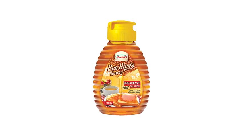 Youngs Beehives Honey Squeeze Bottle 450g