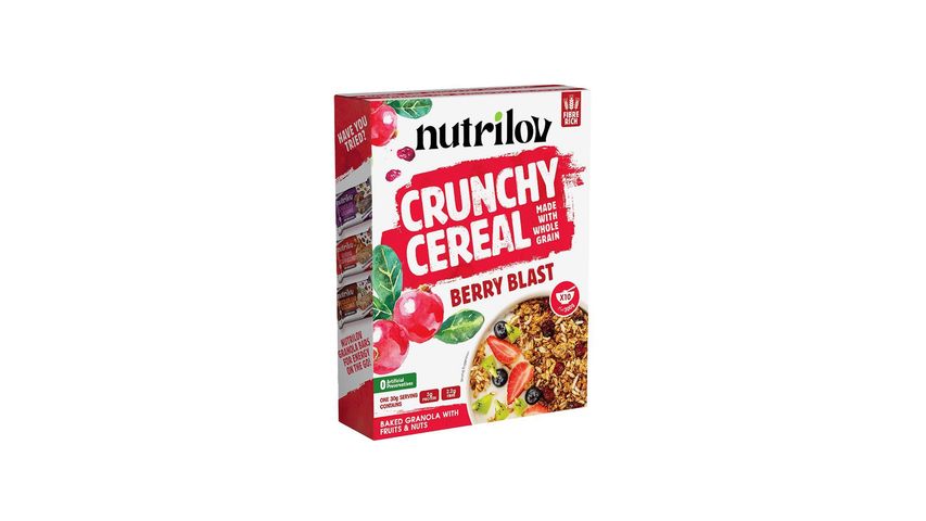 Nutrilov Crunchy Cereal Berry Blast Large Box