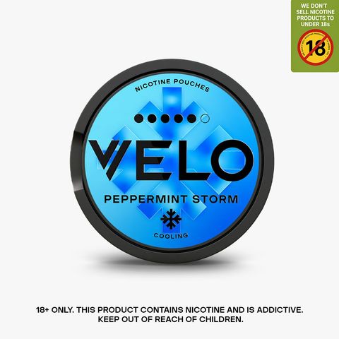Velo Peppermint Storm Nicotine Pouches (14mg) 1 Unit
