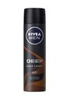 Nivea Men Deep Black Carbon Espresso, Antiperspirant For Men, Antibacterial, Spray 150 ml