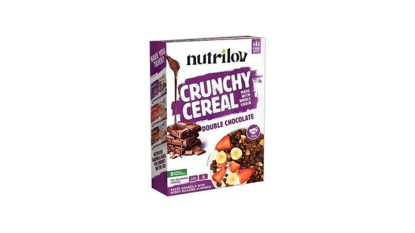 Nutrilov Double Chocolate Crunchy Cereal Large Box