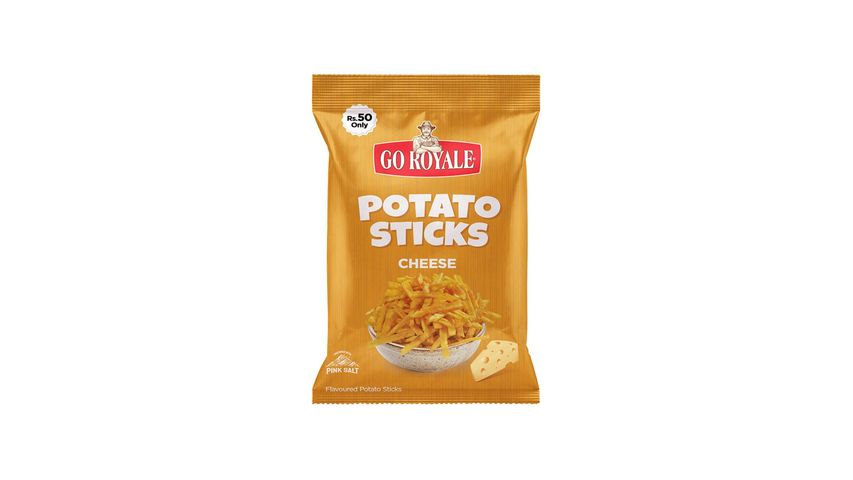 Go Royale Potato Sticks Cheese (Rs 50) 28g