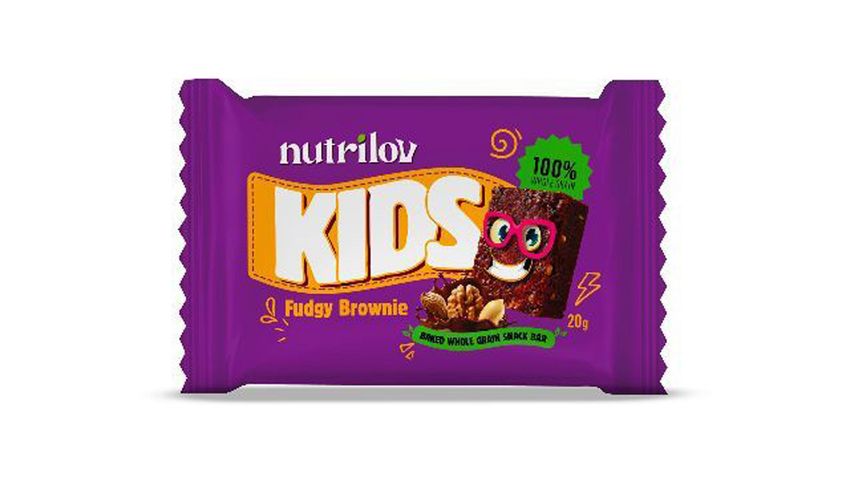 Nutrilov Kids Chocolate Fudge Brownie Single Bar