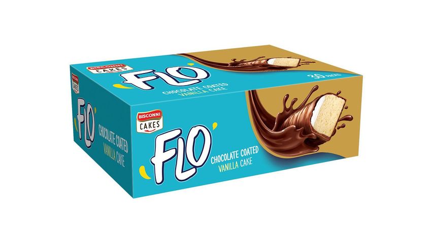 Bisconni Flo Vanilla Cake Ticky Pack 30 Pieces