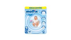 Molfix Diaper Midi Mega Pack Size 3 (4-9kg) 80 Pcs