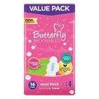 Butterfly Cottony Soft Maxi Thick Extra Long 16 Pcs