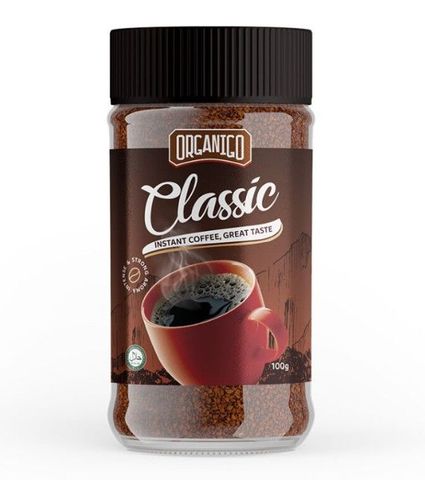 Organigo Classic Instant Coffee 100 grams
