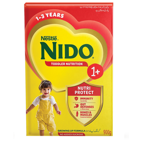 Nestle Nido Growing up Formula 1+ Powder 900g
